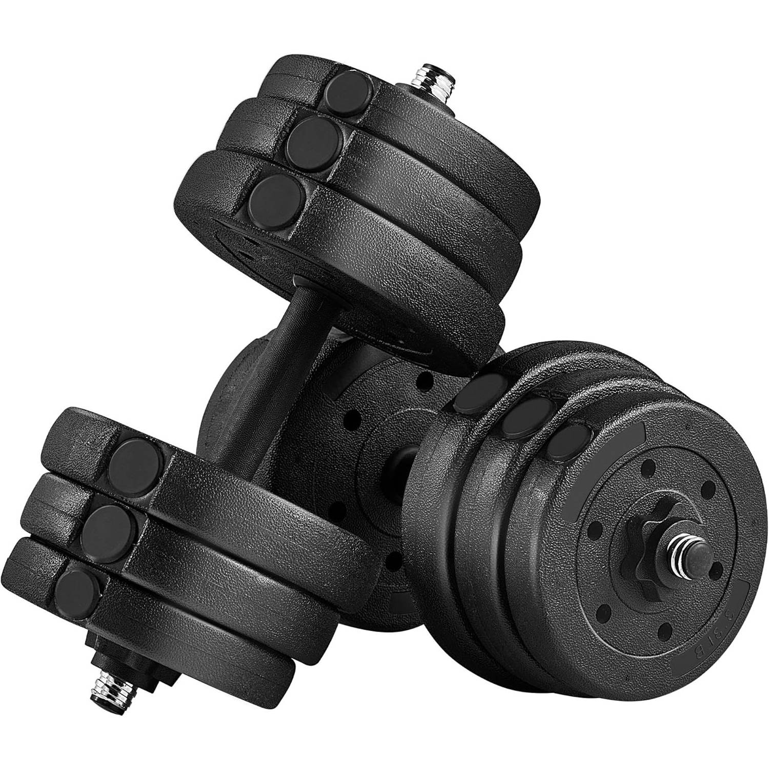 Adjustable Dumbbell Set, 15kg: image 6