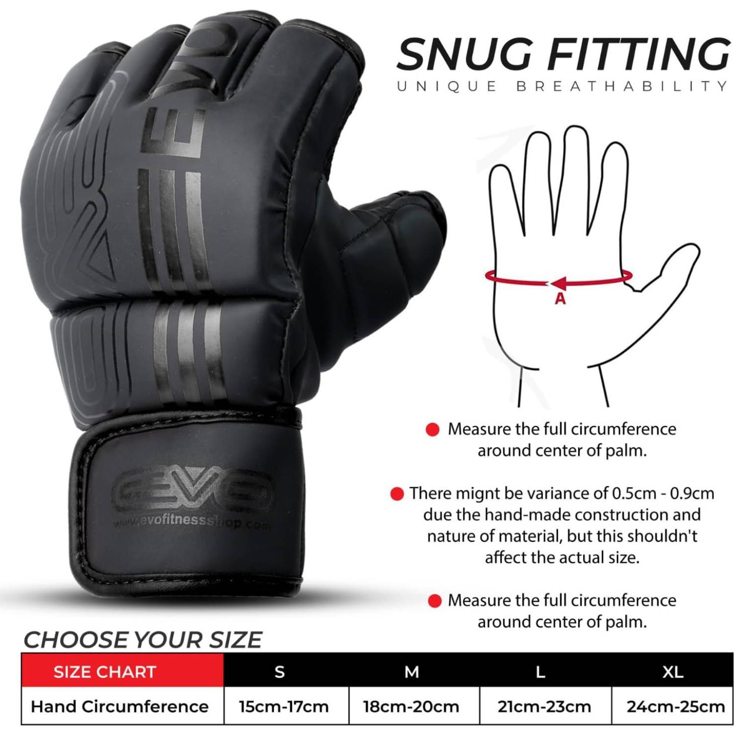 MMA Gloves, Small: image 3