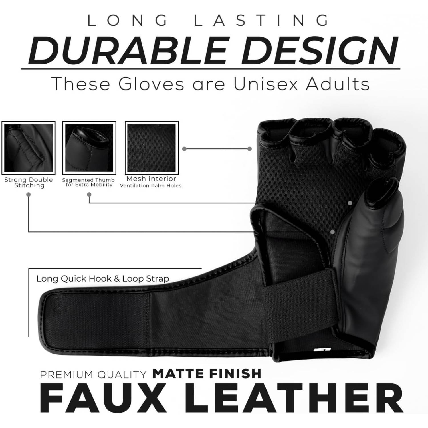 MMA Gloves, Small: image 4