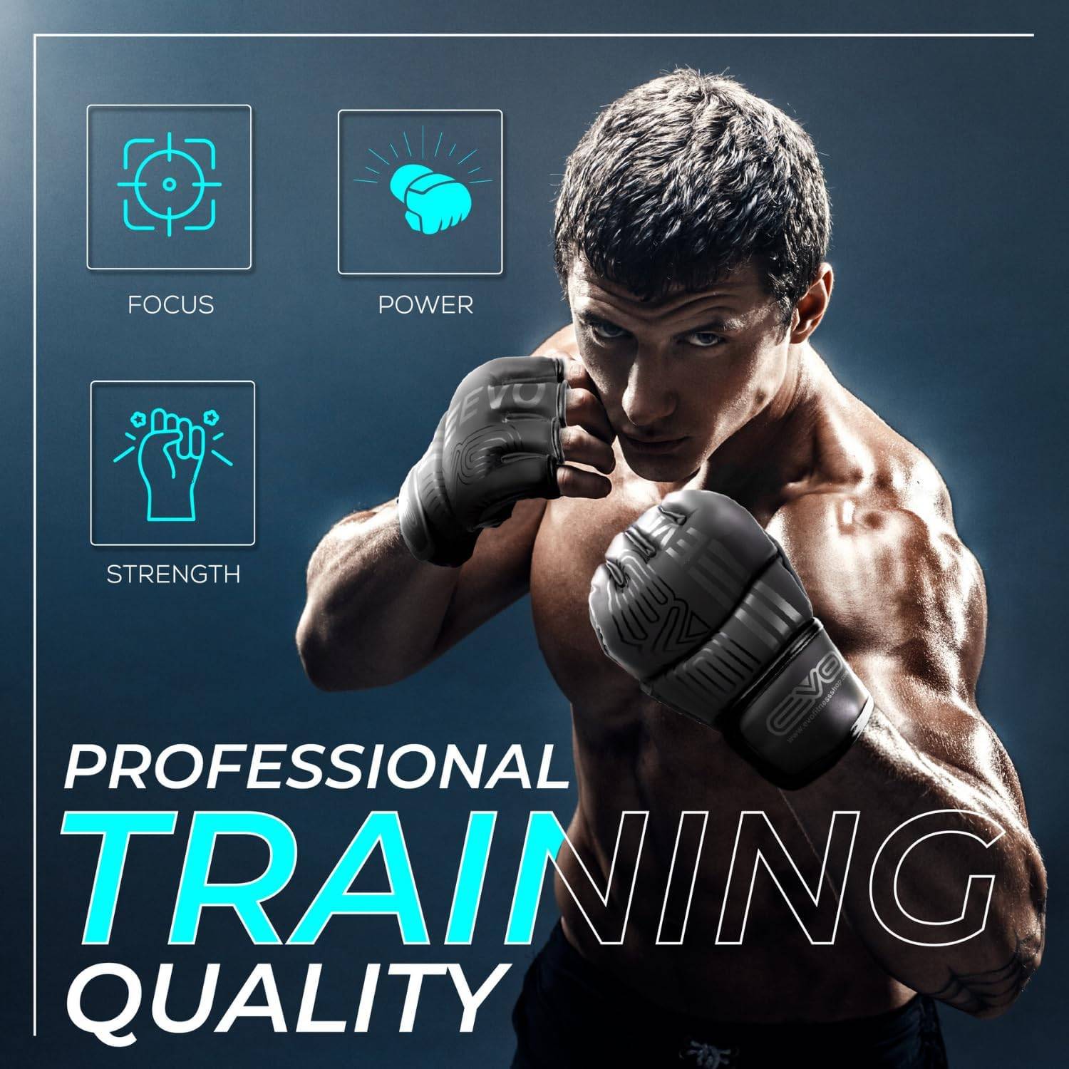 MMA Gloves, Small: image 5