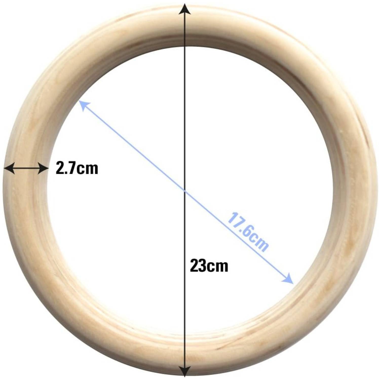 Wooden Gymnastic Rings: image 4
